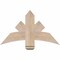 Ekena Millwork Alberta Smooth Timber Gable Bracket, Douglas Fir, 36"W x 21"H x 3 1/2"D x 5 1/2"F, 14/12 Pitch GBW036X21X0406ALB00SDF - alternate 1